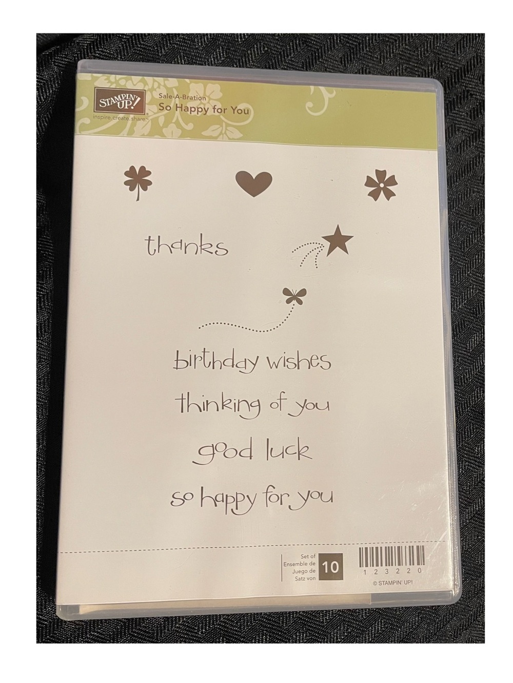 Stampin' Up! So Happy For You stamp set